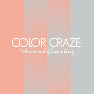 Color Craze: Salmon and Glacier Gray - JulRe Designs LLC