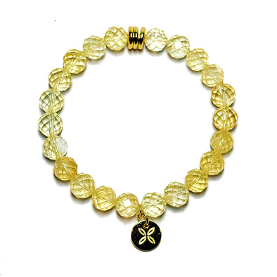 Palette Bracelet in Citrine