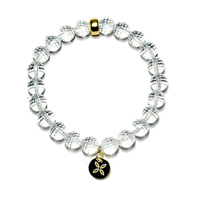 Palette Bracelet in Crystal Quartz