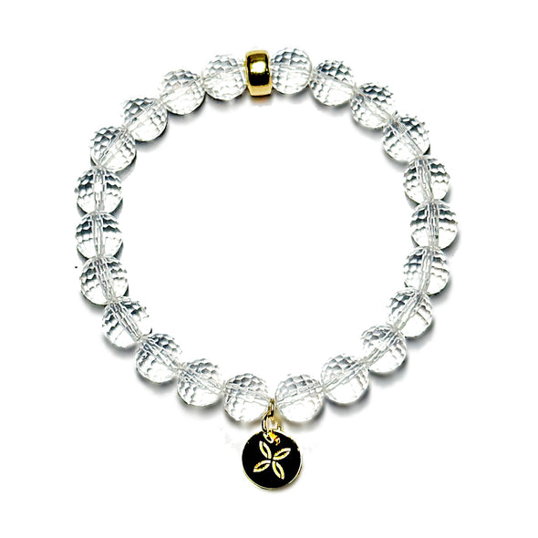 Palette Bracelet in Crystal Quartz