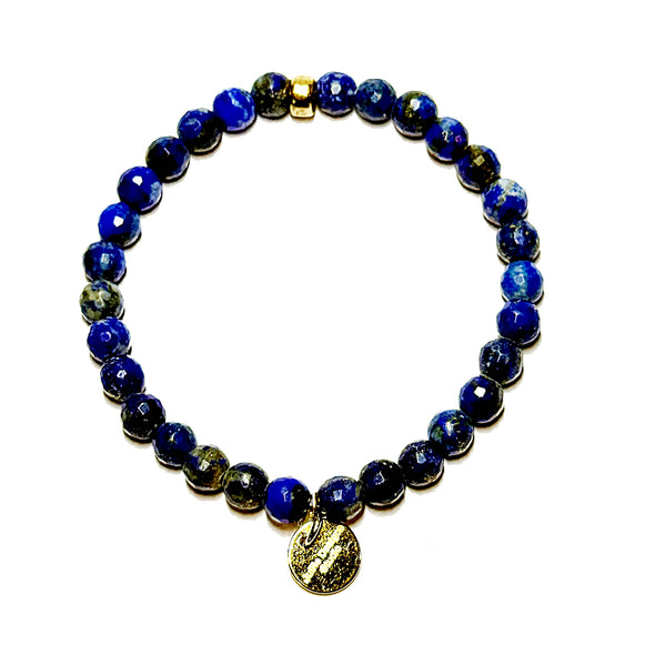 Palette Bracelet in Lapis