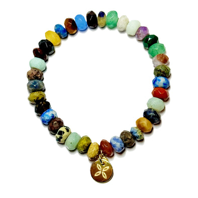 Palette Bracelet in Mixed Stone