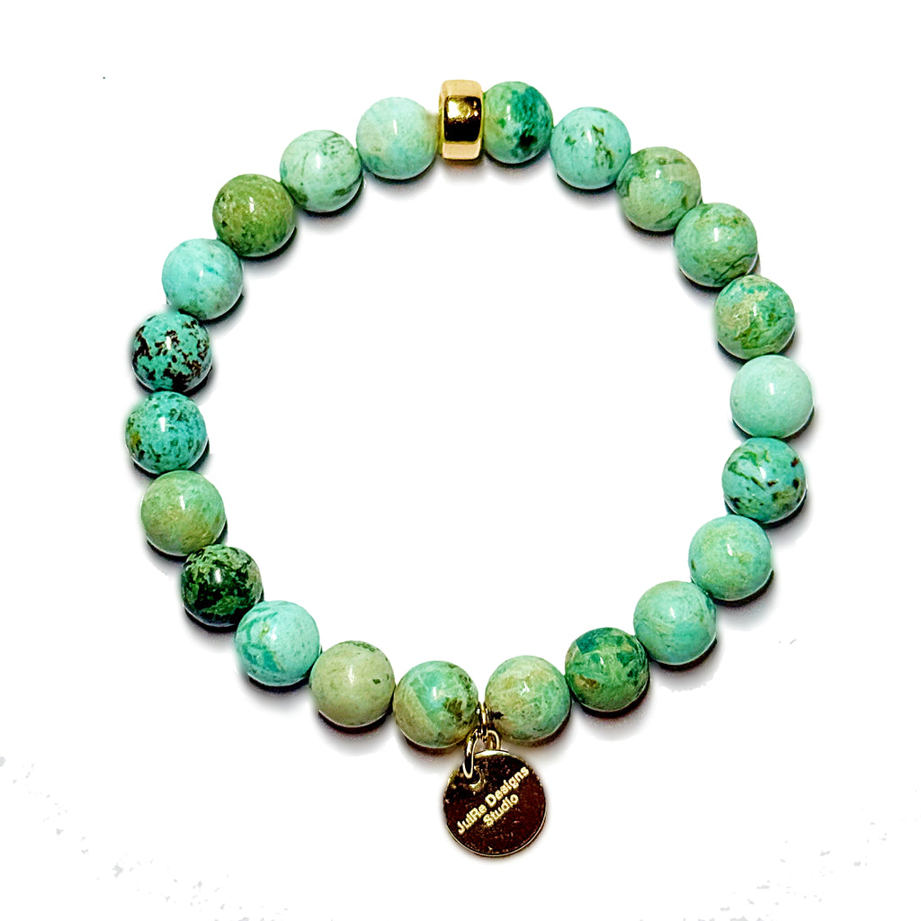 Palette Bracelet in Peruvian Turquoise