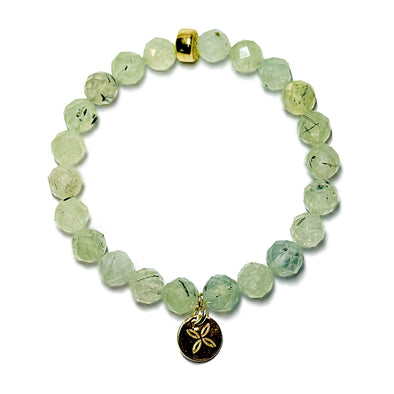 Palette Bracelet in Prehnite