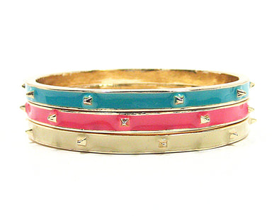 Rena Bangle Bracelets in Pastels - JulRe Designs LLC