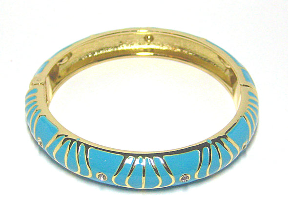Sienna Bracelet in Peacock Blue - JulRe Designs LLC