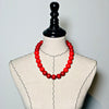 Gumball Necklace No. 1 in Reds - JulRe Designs LLC