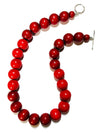 Gumball Necklace No. 1 in Reds - JulRe Designs LLC