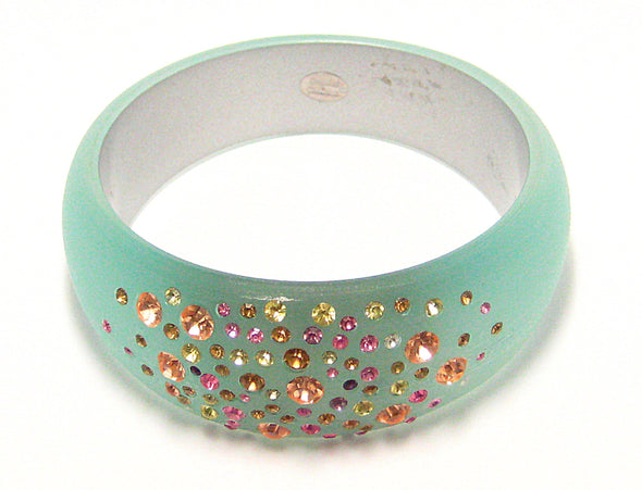 Ella Cuff Bracelet in Mint Green - JulRe Designs LLC