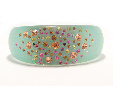 Ella Cuff Bracelet in Mint Green - JulRe Designs LLC