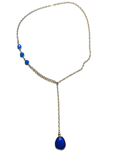 Modern Lariat Necklace No. 15 - JulRe Designs LLC