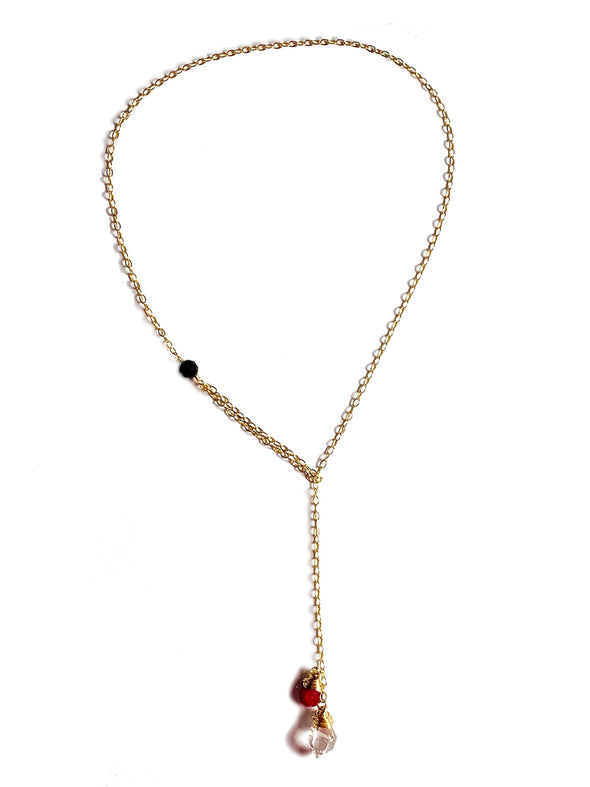 Modern Lariat Necklace No. 2 - JulRe Designs LLC