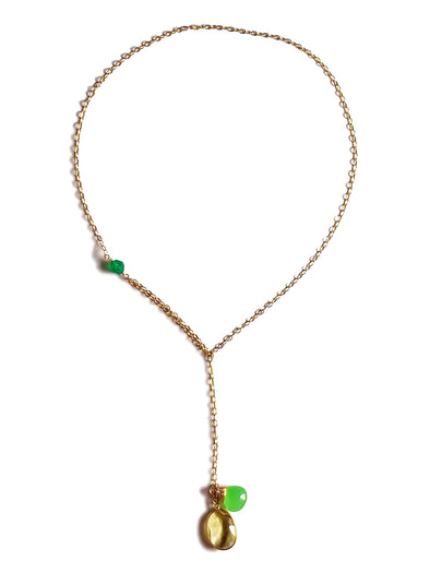 Modern Lariat Necklace No. 6 - JulRe Designs LLC