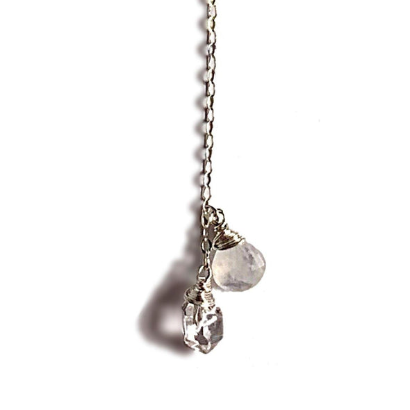 Modern Lariat Necklace No. 8 - JulRe Designs LLC