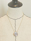 Mystic Moonstone Pendant Necklace